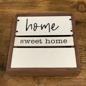 Home Sweet Home Wood Decor